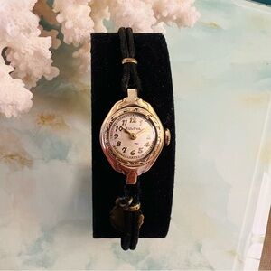 BULOVA 10k Rolled Gold Goddess of Time Watch